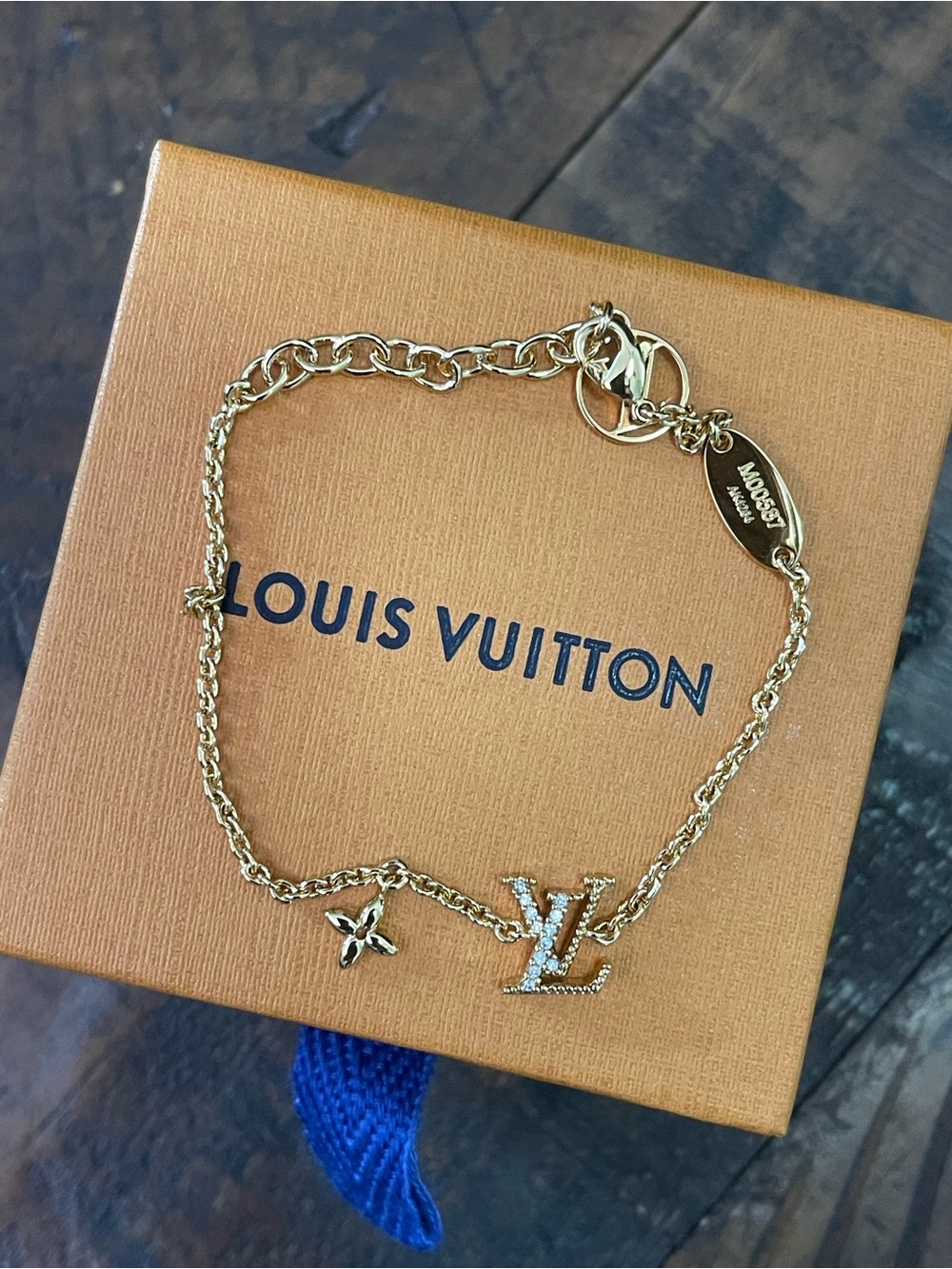 Louis Vuitton Iconic Crystal Encrusted Bracelet